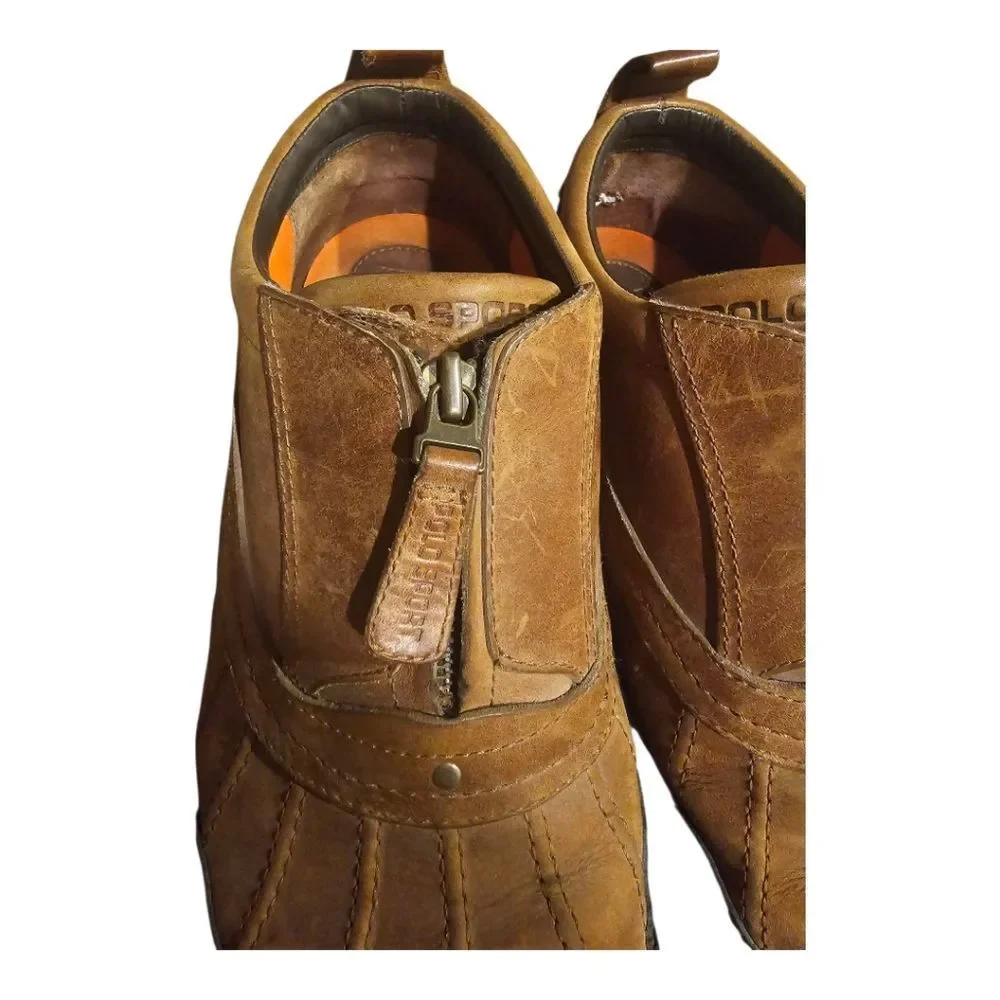 RALPH LAUREN Polo Sport Rugged Duck Boots -‎ Size 15D